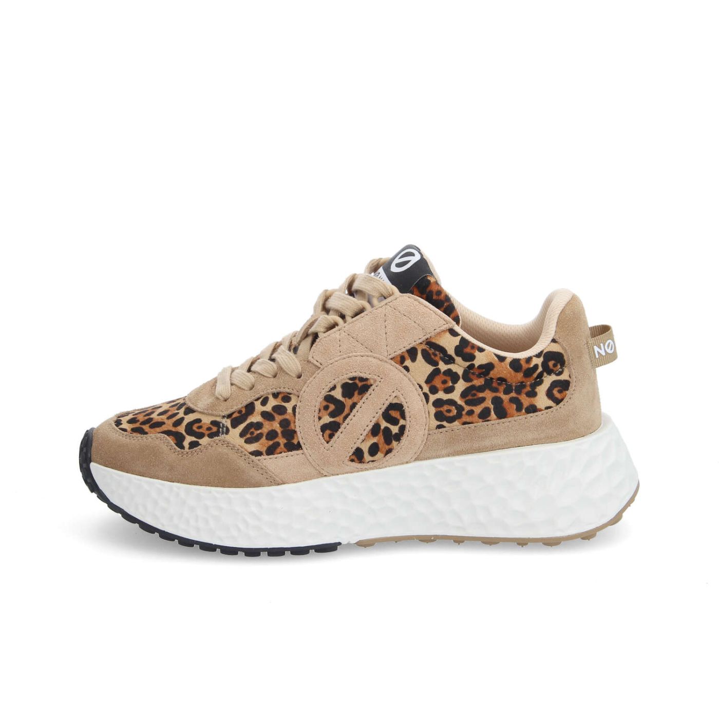 CARTER JOGGER W - SDE/PONY LEO - NOISETTE/LEOPARD